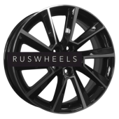 Диски Khomen Wheels 6x16/5x110 ET50 D67,1 KHW1604 (BAIC U5 Plus) Black-FP Диски Khomen Wheels 6x16/5x110 ET50 D67,1 KHW1604 (BAIC U5 Plus) Black-FP