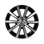 Диски Xtrike 6,0\R15 5*112 ET45 d57.1 BK/FP