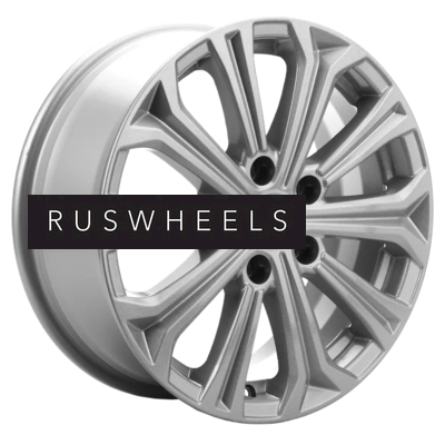 Диски Khomen Wheels 6,5x16/5x114,3 ET41 D67,1 KHW1610 (Kia) F-Silver Диски Khomen Wheels 6,5x16/5x114,3 ET41 D67,1 KHW1610 (Kia) F-Silver