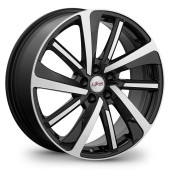 Диски iFree Original 7,0\R18 5*100 ET28 d57.1 Алмаз черный