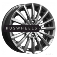 Диски КИК 5,5x14/4x100 ET45 D67,1 Акцент (КС641) Дарк платинум