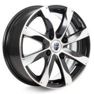 Диски КиК  Джемини (КС617)  6,0\R15 4*98 ET35  d67,1  Алмаз черный  [14240]