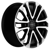 Диски Khomen Wheels 7,5x18/6x139,7 ET30 D106,1 KHW1805 (Fortuner/Hilux) Black-FP Диски Khomen Wheels 7,5x18/6x139,7 ET30 D106,1 KHW1805 (Fortuner/Hilux) Black-FP