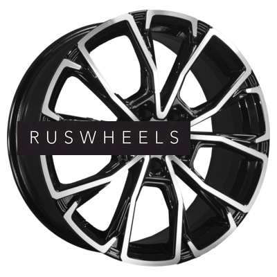 Диски Khomen Wheels 7,5x19/5x108 ET41 D65,1 KHW1907 (Exeed RX) Black-FP Диски Khomen Wheels 7,5x19/5x108 ET41 D65,1 KHW1907 (Exeed RX) Black-FP