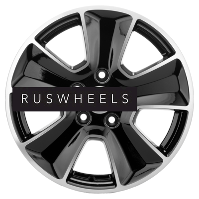 Диски Khomen Wheels 6.5\R16 5*114.3 ET50 d66.1 Black-FP Диски Khomen Wheels 6.5\R16 5*114.3 ET50 d66.1 Black-FP