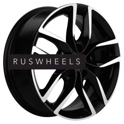 Диски Khomen Wheels 6,5x17/5x114,3 ET45 D60,1 KHW1708 (Toyota C-HR) Black-FP Диски Khomen Wheels 6,5x17/5x114,3 ET45 D60,1 KHW1708 (Toyota C-HR) Black-FP