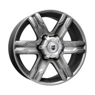 Диски КиК 8,0\R17 6*139.7 ET38 d67.1 Дарк платинум
