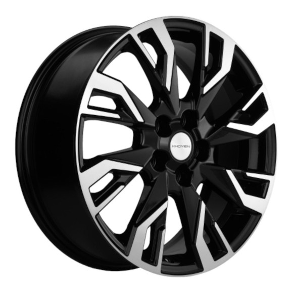Диски Khomen Wheels 7x18/5x114,3 ET53 D54,1 KHW1809 (Geely Coolray) Black Диски Khomen Wheels 7x18/5x114,3 ET53 D54,1 KHW1809 (Geely Coolray) Black