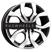 Диски КИК 6,5x16/5x114,3 ET45 D60,1 КС704 Алмаз черный Диски КИК 6,5x16/5x114,3 ET45 D60,1 КС704 Алмаз черный