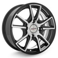Диски Xtrike 6,0\R14 4*114.3 ET38 d67.1 BK/FP Диски Xtrike 6,0\R14 4*114.3 ET38 d67.1 BK/FP