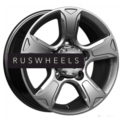 Диски КИК 7x16/5x139,7 ET35 D98 Атлант (КС757) Дарк платинум Диски КИК 7x16/5x139,7 ET35 D98 Атлант (КС757) Дарк платинум