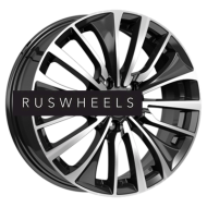 Диски КИК 6,5x17/5x108 ET33 D60,1 Flanker (КС1097) Алмаз черный