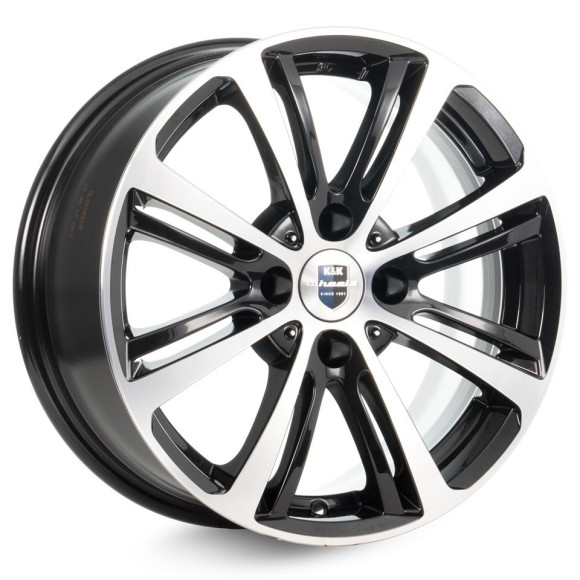 Диски КиК  Беринг (КС648)  6,5\R15 4*108 ET18  d65,1  Алмаз черный  [28552]