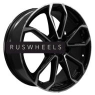 Диски Khomen Wheels 7x18/5x114,3 ET48,5 D67,1 KHW1816 (Kia Sportage) Black-FP