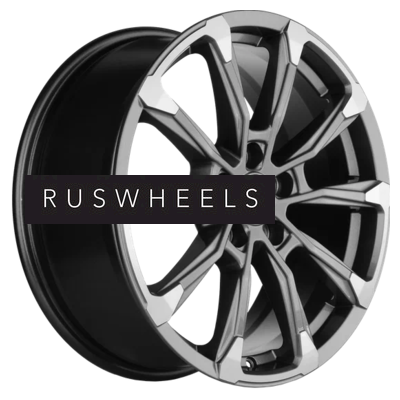Диски Khomen Wheels  KHW1808 (Haval F7/F7x)  7,5\R18 5*114,3 ET40  d64,1  Gray-FP  [WHS518095]