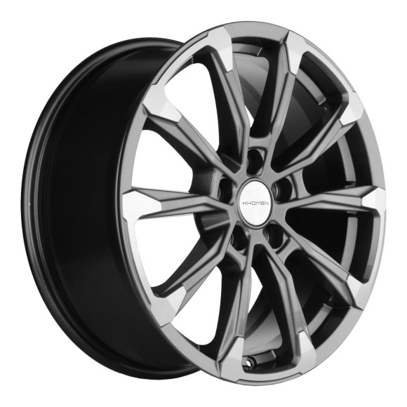 Диски Khomen Wheels  KHW1808 (Haval F7/F7x)  7,5\R18 5*114,3 ET40  d64,1  Gray-FP  [WHS518095]
