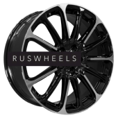 Диски Khomen Wheels 7,5x19/5x114,3 ET40 D64,1 KHW1910 (Haval F7/F7x) Black-FP