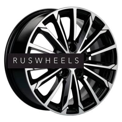 Диски Khomen Wheels 6,5x16/5x110 ET46 D63,3 KHW1611 (Changan CS35) Black-FP Диски Khomen Wheels 6,5x16/5x110 ET46 D63,3 KHW1611 (Changan CS35) Black-FP