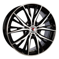 Диски RЕPLIKEY  Tiguan (B210)  7,0\R17 5*112 ET43  d57,1  BK/FP  [21003AY]