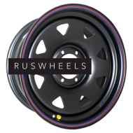 Диски Off-Road Wheels 8x15/6x139,7 ET-19 D110 Тойота Ниссан (треуг. мелкий) Черный