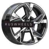 Диски КИК 7,5x18/5x114,3 ET40 D66,1 Кайан (КС1012) Алмаз черный Диски КИК 7,5x18/5x114,3 ET40 D66,1 Кайан (КС1012) Алмаз черный