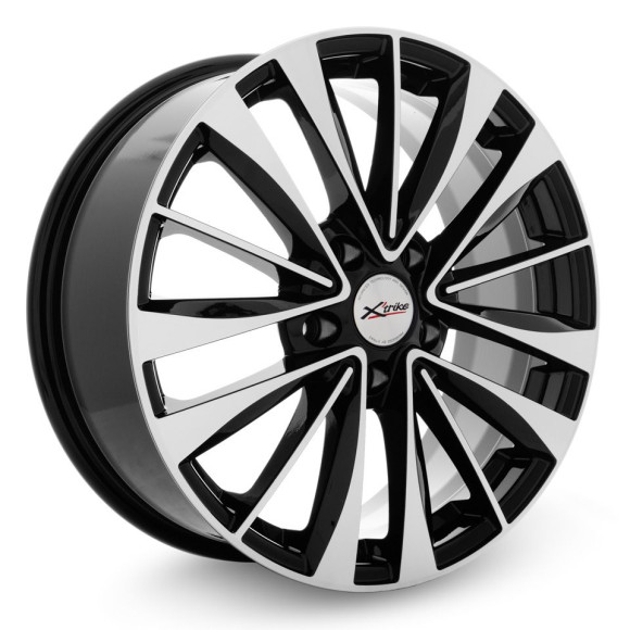 Диски Xtrike 7,0\R17 5*108 ET45 d67.1 BK/FP Диски Xtrike 7,0\R17 5*108 ET45 d67.1 BK/FP
