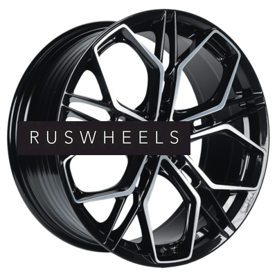 Диски INCH 8,5x19/5x112 ET30 D66,6 FA8534 Gloss Black Machined Face (ZJH) Диски INCH 8,5x19/5x112 ET30 D66,6 FA8534 Gloss Black Machined Face (ZJH)