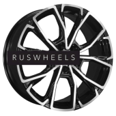 Диски Khomen Wheels 7,5x19/5x108 ET52 D60,1 KHW1907 (Exeed LX) Black-FP Диски Khomen Wheels 7,5x19/5x108 ET52 D60,1 KHW1907 (Exeed LX) Black-FP
