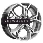 Диски Khomen Wheels 7x17/5x114,3 ET37 D66,5 KHW1702 (Jolion) Gray-FP