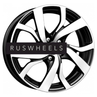 Диски КИК 6,5x16/5x114,3 ET40 D67,1 Палермо (КС607) Алмаз черный Диски КИК 6,5x16/5x114,3 ET40 D67,1 Палермо (КС607) Алмаз черный