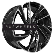 Диски PDW 7,5x18/5x112 ET42 D57,1 5498 Gloss Black Machine Face (PDW)