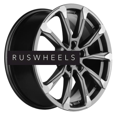 Диски Khomen Wheels 7,5x18/5x114,3 ET50 D54,1 KHW1808 (Geely Coolray) Gray-FP Диски Khomen Wheels 7,5x18/5x114,3 ET50 D54,1 KHW1808 (Geely Coolray) Gray-FP