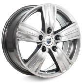 Диски КиК  да Винчи (КС528)  7,0\R16 5*108 ET48  d63,35  Дарк платинум  [71775]