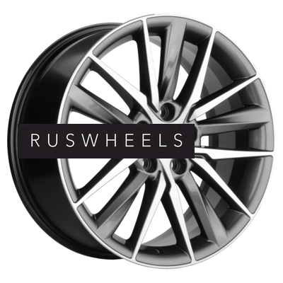 Диски Khomen Wheels 8x18/5x114,3 ET45 D60,1 KHW1807 (Geely Atlas/Atlas Pro/Lifan Myway) Gray-FP