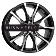 Диски КИК 7,5x17/5x120 ET43 D72,6 Твист (КС697М) Алмаз черный Диски КИК 7,5x17/5x120 ET43 D72,6 Твист (КС697М) Алмаз черный