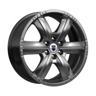 Диски КиК  Окинава-оригинал (КС635)  7,5\R17 6*139,7 ET38  d67,1  Дарк платинум  [r72959]  <Ш>