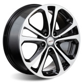 Диски Xtrike 7,0\R17 5*108 ET45 d60.1 BK/FP Диски Xtrike 7,0\R17 5*108 ET45 d60.1 BK/FP