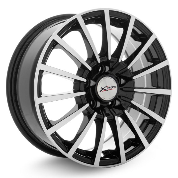Диски Xtrike 6.5\R15 5*100 ET38 d67.1 BK/FP