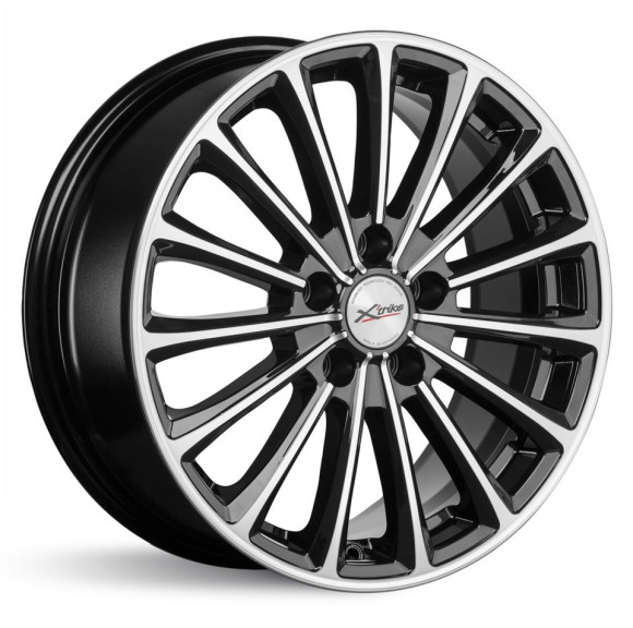 Диски Xtrike 7,0\R17 5*110 ET37 d65.1 BK/FP Диски Xtrike 7,0\R17 5*110 ET37 d65.1 BK/FP