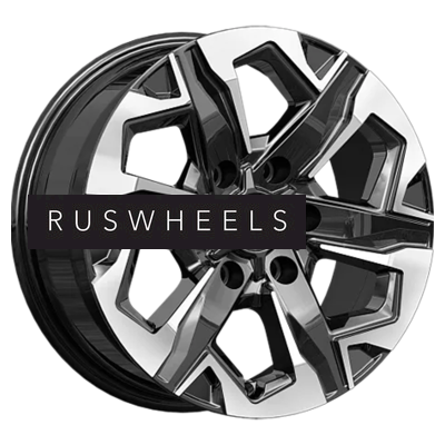 Диски КИК 7,5x17/6x139,7 ET25 D106,1 Тейт (КС1050) Алмаз черный Диски КИК 7,5x17/6x139,7 ET25 D106,1 Тейт (КС1050) Алмаз черный