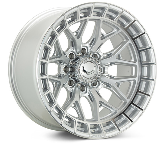 Диски Vossen HFX-1 22x12, Цвет: Silver Polished (8 болтов)  Диски Vossen HFX-1 22x12, Цвет: Silver Polished (8 болтов)
