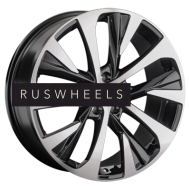 Диски Replay 8x20/5x108 ET52 D63,3 GL71 BKF (конус, C570)