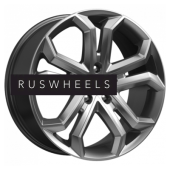 Грузовые диски K&K 8,5x19/5x114,3 ET35 D67,1 Пандора (КС466) Дарк платинум