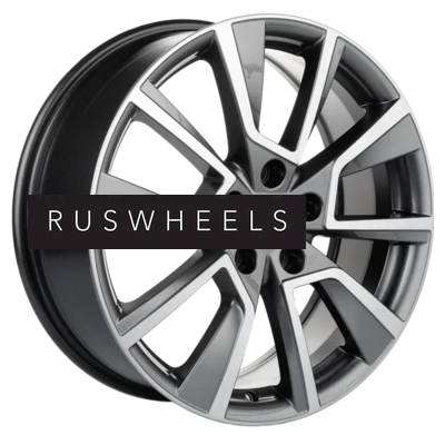 Диски Khomen Wheels 7x18/5x114,3 ET37 D66,5 KHW1802 (Dargo/Jolion) Gray-FP Диски Khomen Wheels 7x18/5x114,3 ET37 D66,5 KHW1802 (Dargo/Jolion) Gray-FP