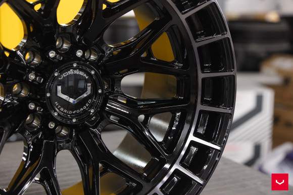 Диски Vossen HFX-1 22x10, Цвет: Tinted Gloss Black (8 болтов) Диски Vossen HFX-1 22x10, Цвет: Tinted Gloss Black (8 болтов)