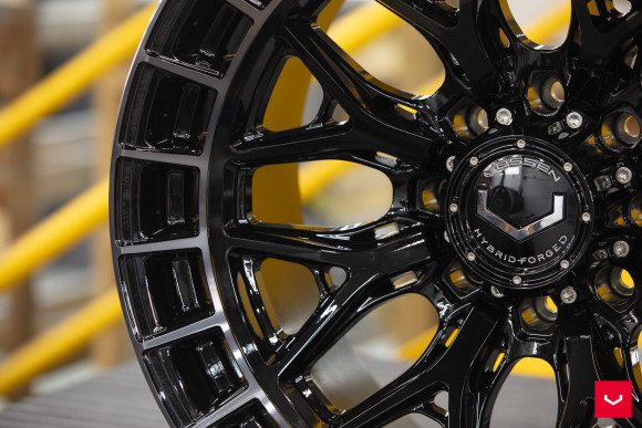 Диски Vossen HFX-1 22x10, Цвет: Tinted Gloss Black (8 болтов) Диски Vossen HFX-1 22x10, Цвет: Tinted Gloss Black (8 болтов)