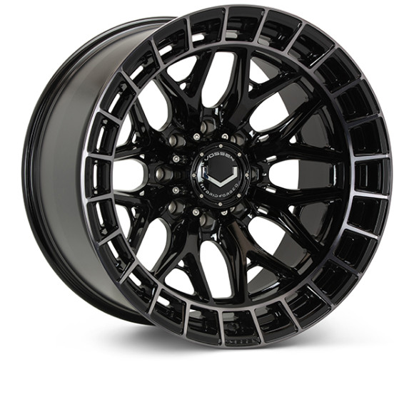 Диски Vossen HFX-1 22x10, Цвет: Tinted Gloss Black (8 болтов) Диски Vossen HFX-1 22x10, Цвет: Tinted Gloss Black (8 болтов)