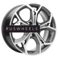 Диски Khomen Wheels 7x17/5x110 ET46 D63,3 KHW1702 (Changan CS35/CS35 Pro) Gray-FP Диски Khomen Wheels 7x17/5x110 ET46 D63,3 KHW1702 (Changan CS35/CS35 Pro) Gray-FP