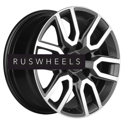 Диски Khomen Wheels 8x17/6x139,7 ET46 D67,1 KHW1723 (Pajero) Gray-FP