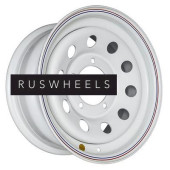 Диски Off-Road Wheels 8x16/5x139,7 ET-25 D110 УАЗ Белый Диски Off-Road Wheels 8x16/5x139,7 ET-25 D110 УАЗ Белый